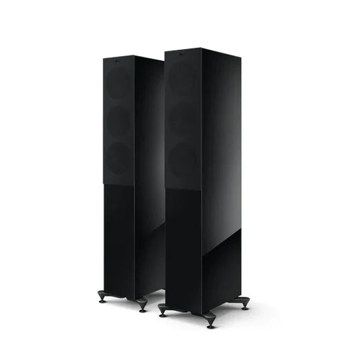 KEF R5 Meta Black Floor Standing Speakers (Pair)