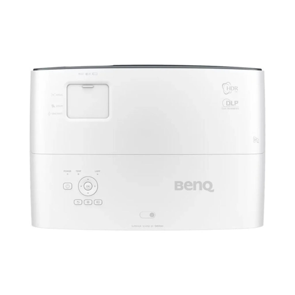 Front Top view of BenQ TK 860i projector