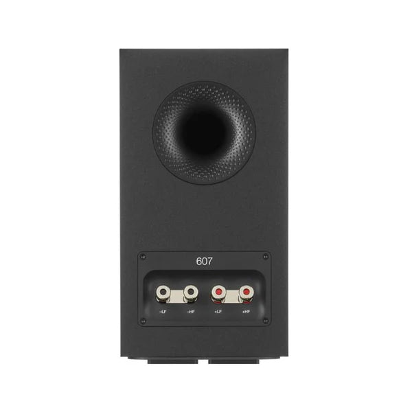 Rear Tower view of Bowers & Wilkins 607 S3