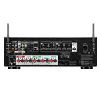 Rear view of Denon AVR-S660H 