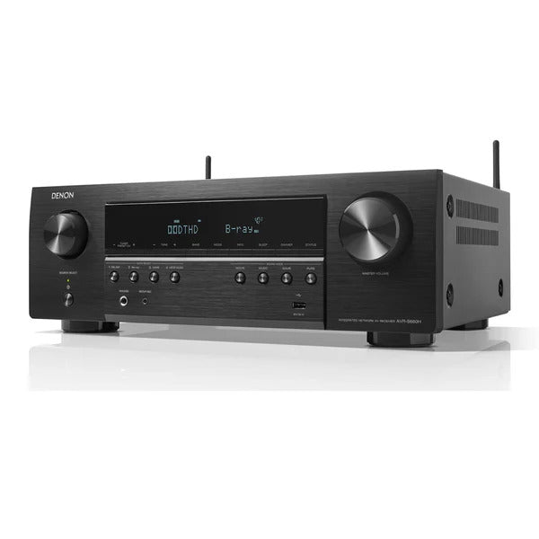 Sideangled view of Denon AVR-S660H 