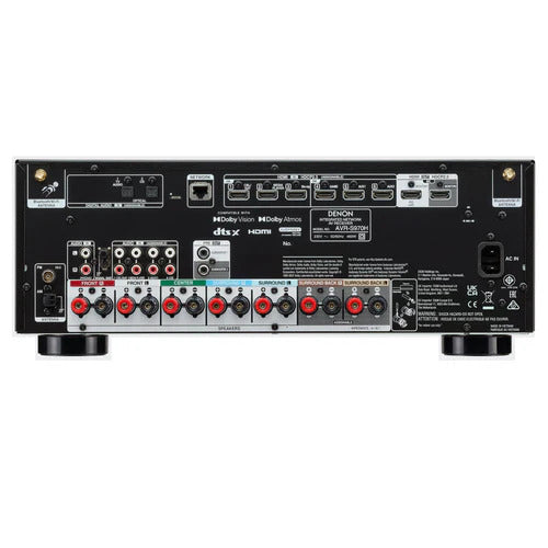 Rear view of Denon AVR-S970H 