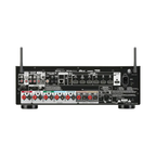 Rear view of Denon AVR-X1800H 