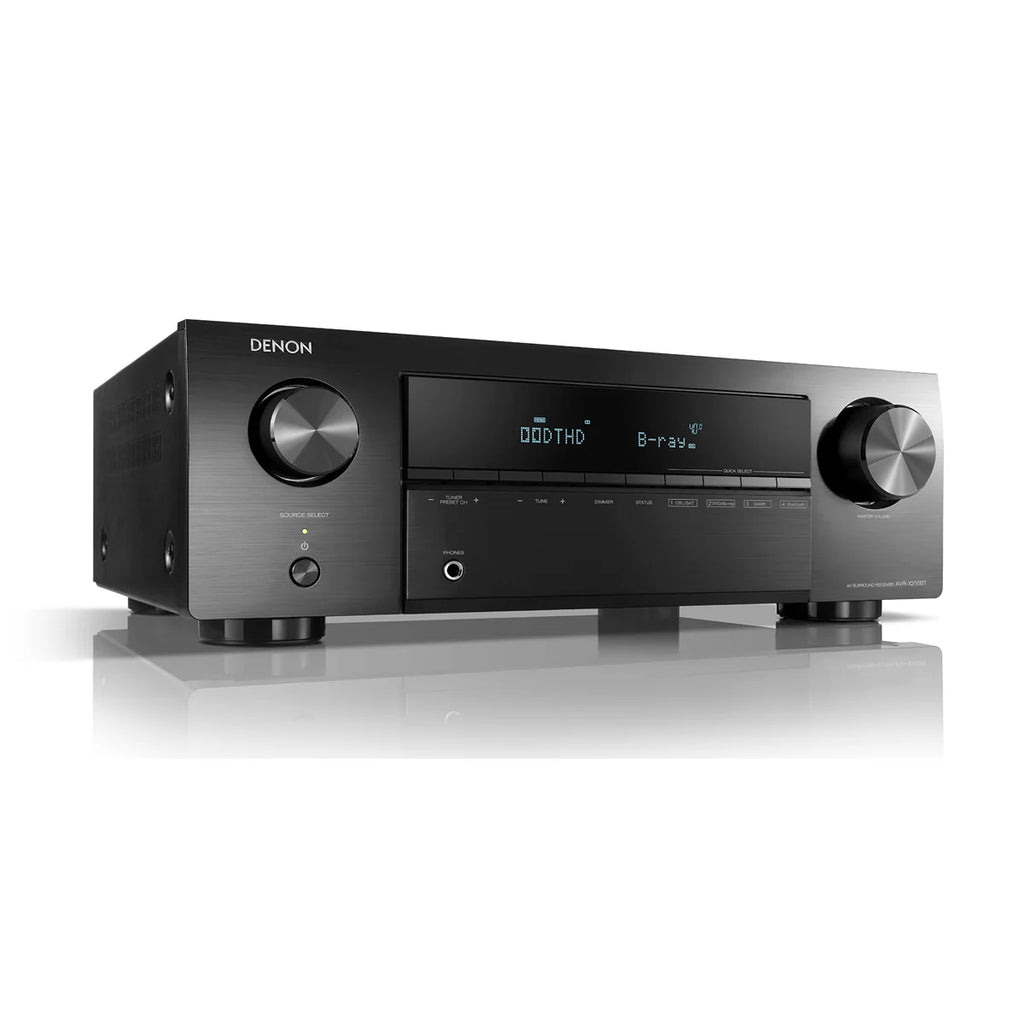 Front view of Denon AVR-X250BT