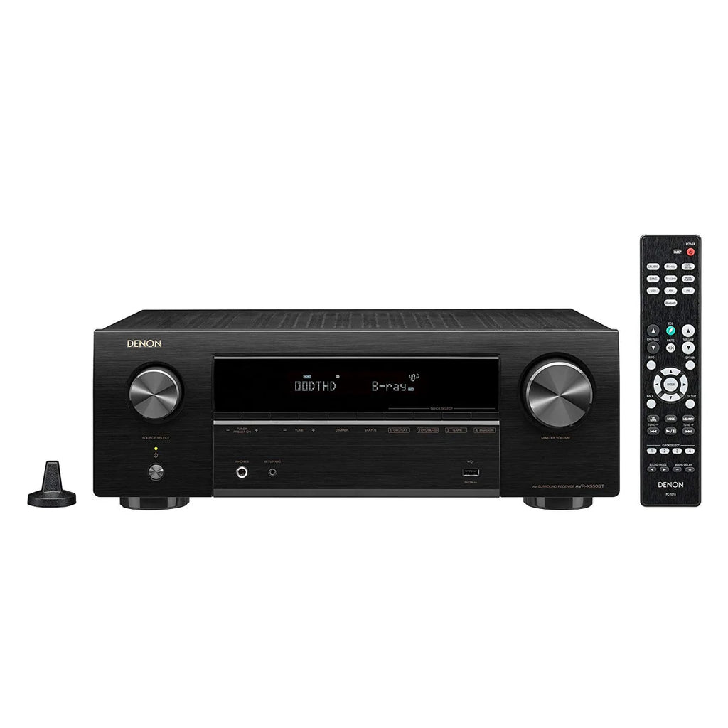 Front view of Denon AVR-X580BT