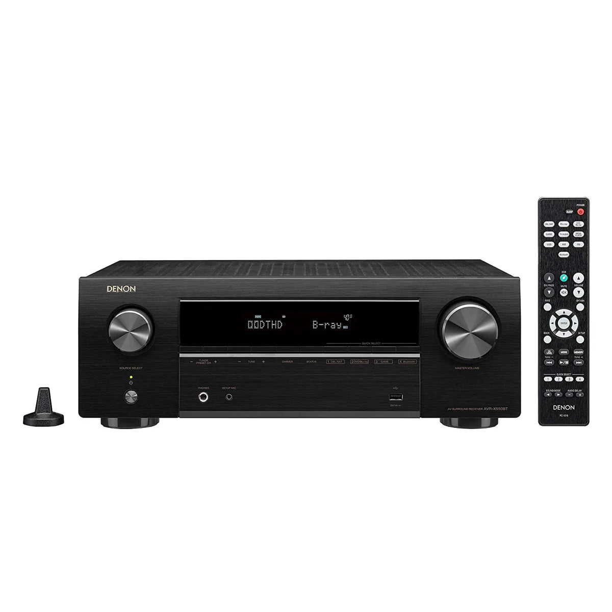 Front view of Denon AVR-X580BT