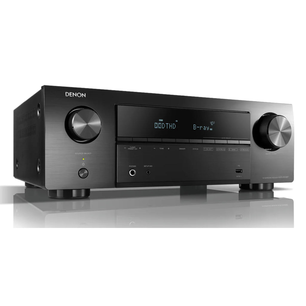Sideangled view of Denon AVR-X580BT