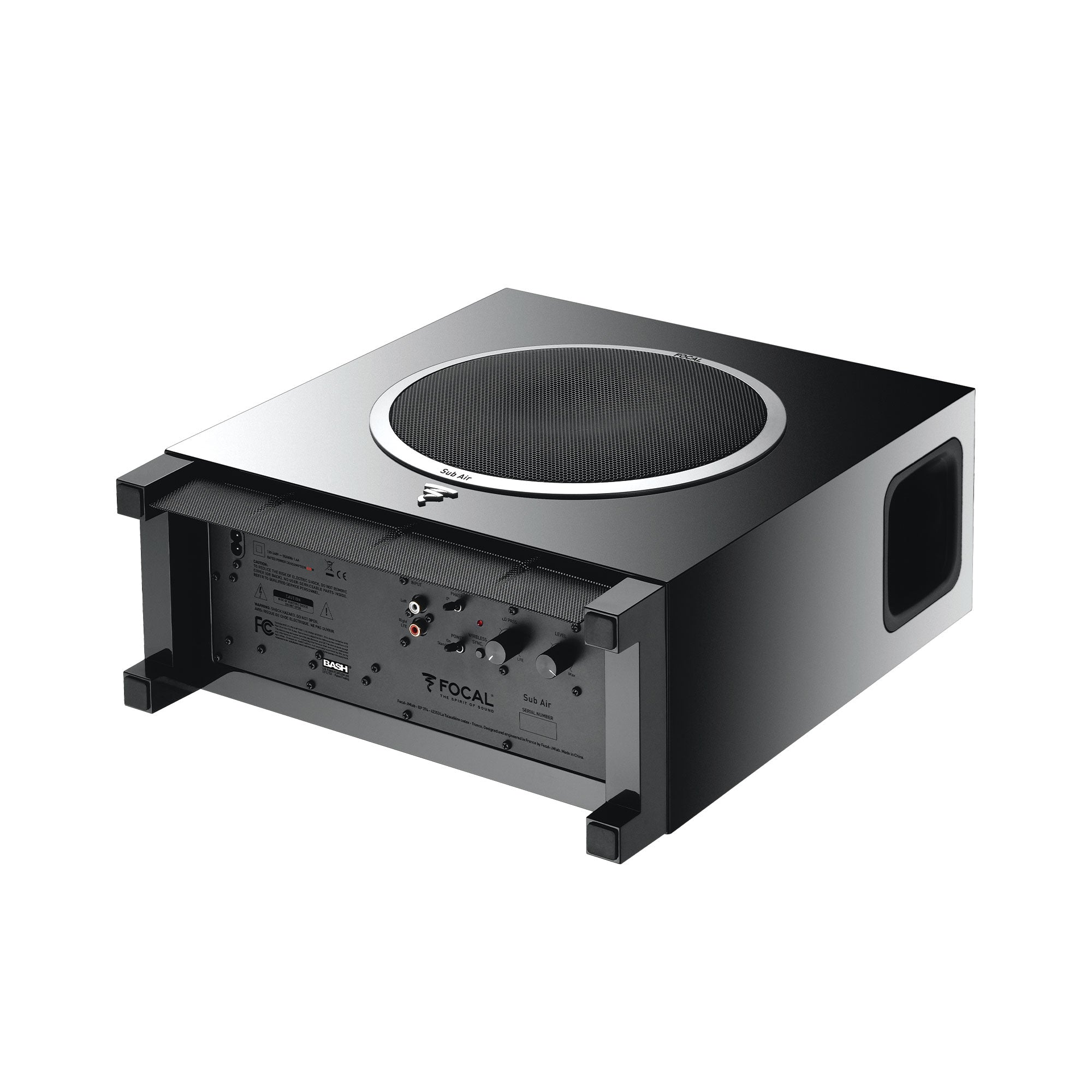 Angled view of Focal SUB Air 