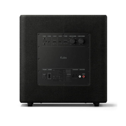 Rear view of KEF KUBE 10 MIE