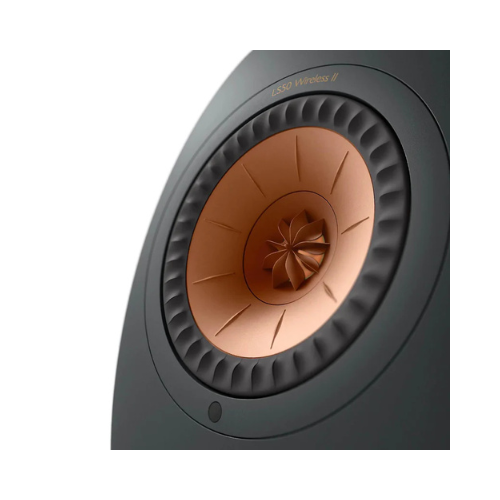 Front view of KEF LS50 Wireless 2