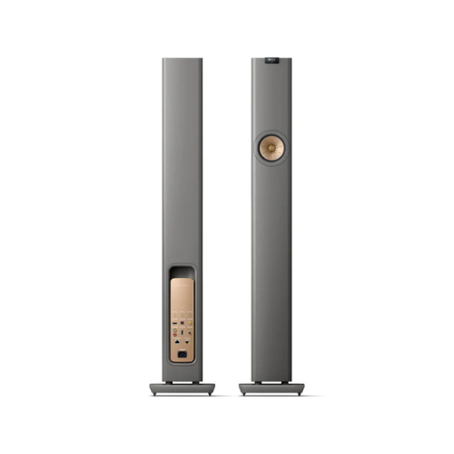 Front-Rear view of KEF LS60  