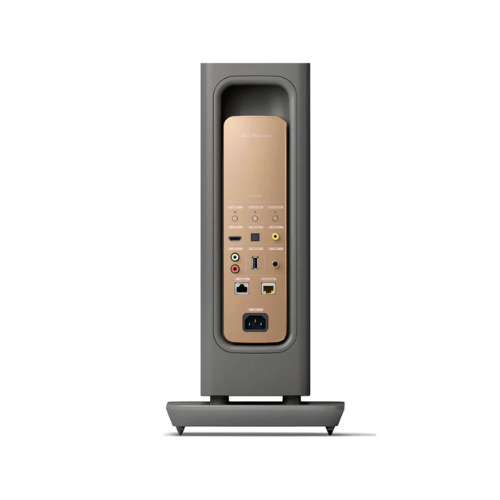Rear view of KEF LS60  