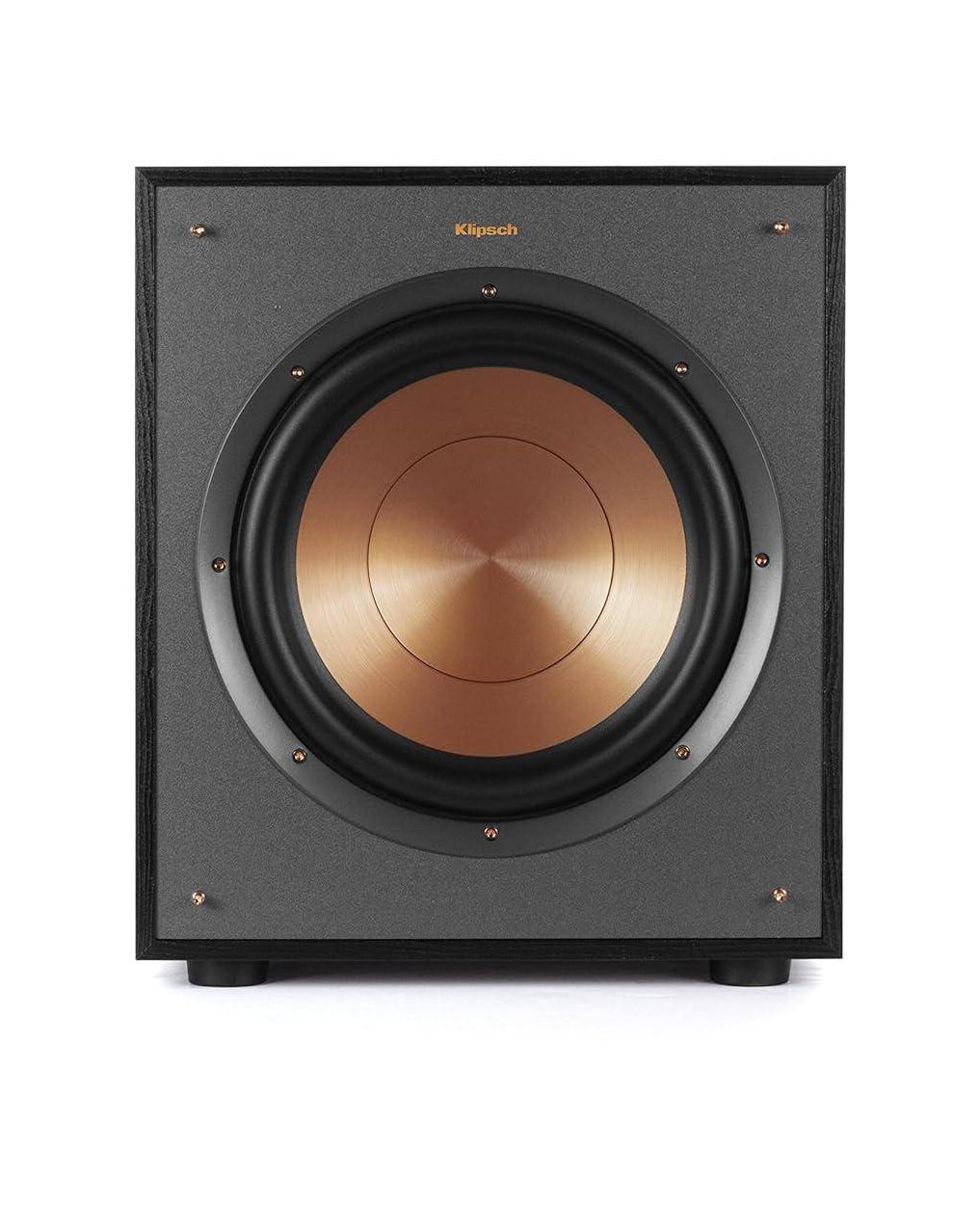 Front view of Klipsch R-100sw