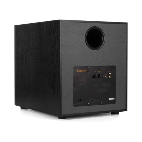 Rear view of Klipsch R-120SW  