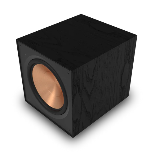 Sideangled view of Klipsch R-121SW  