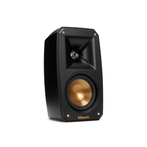Front view of Klipsch Reference theatre Pack Satellite