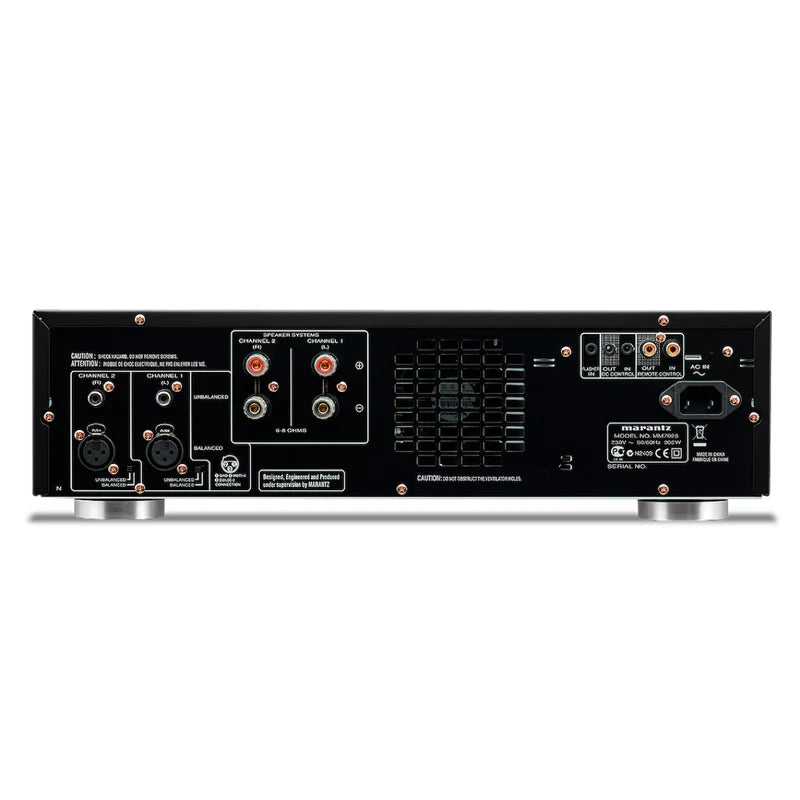 Rear view of Marantz MM7025