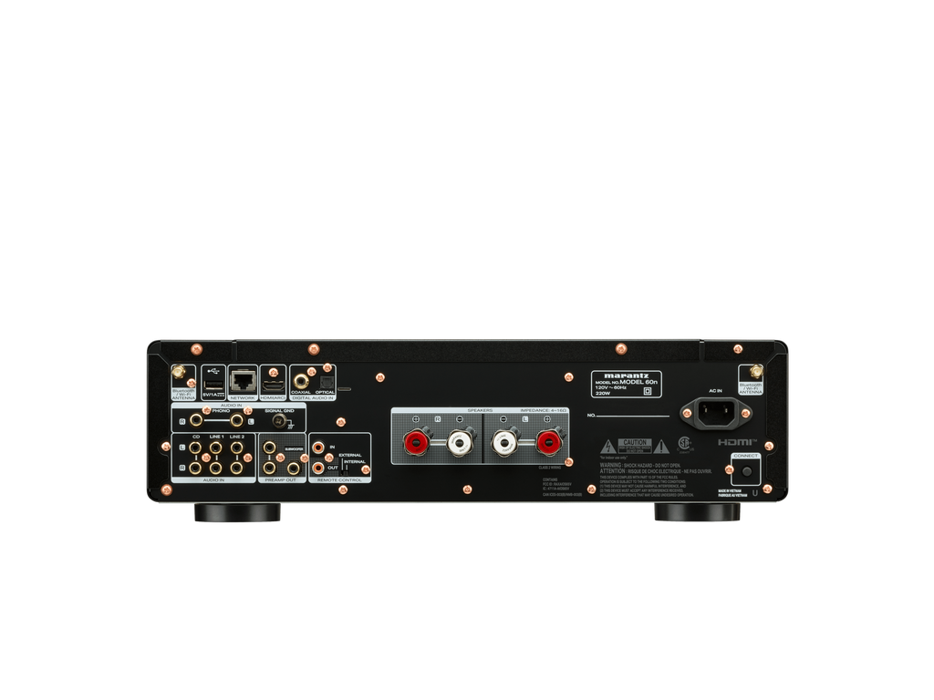 Rear view of Marantz MODEL 60n