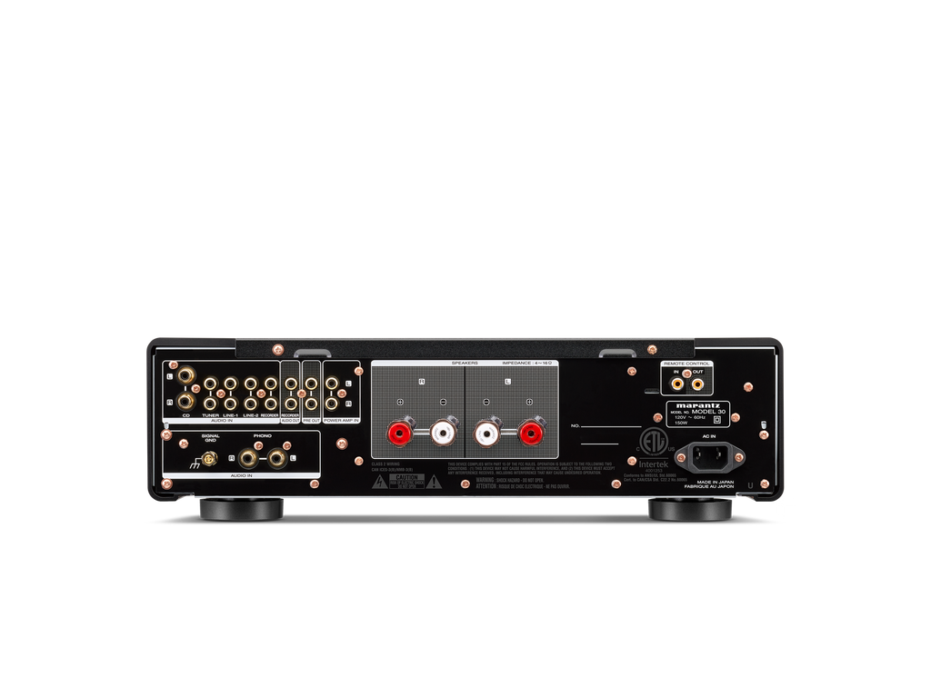 Rear view of Marantz MODEL 30