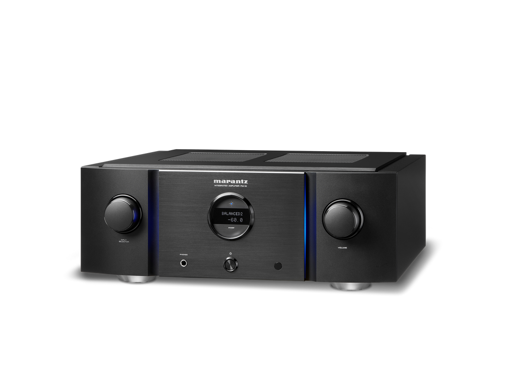 Side view of Marantz PM-10