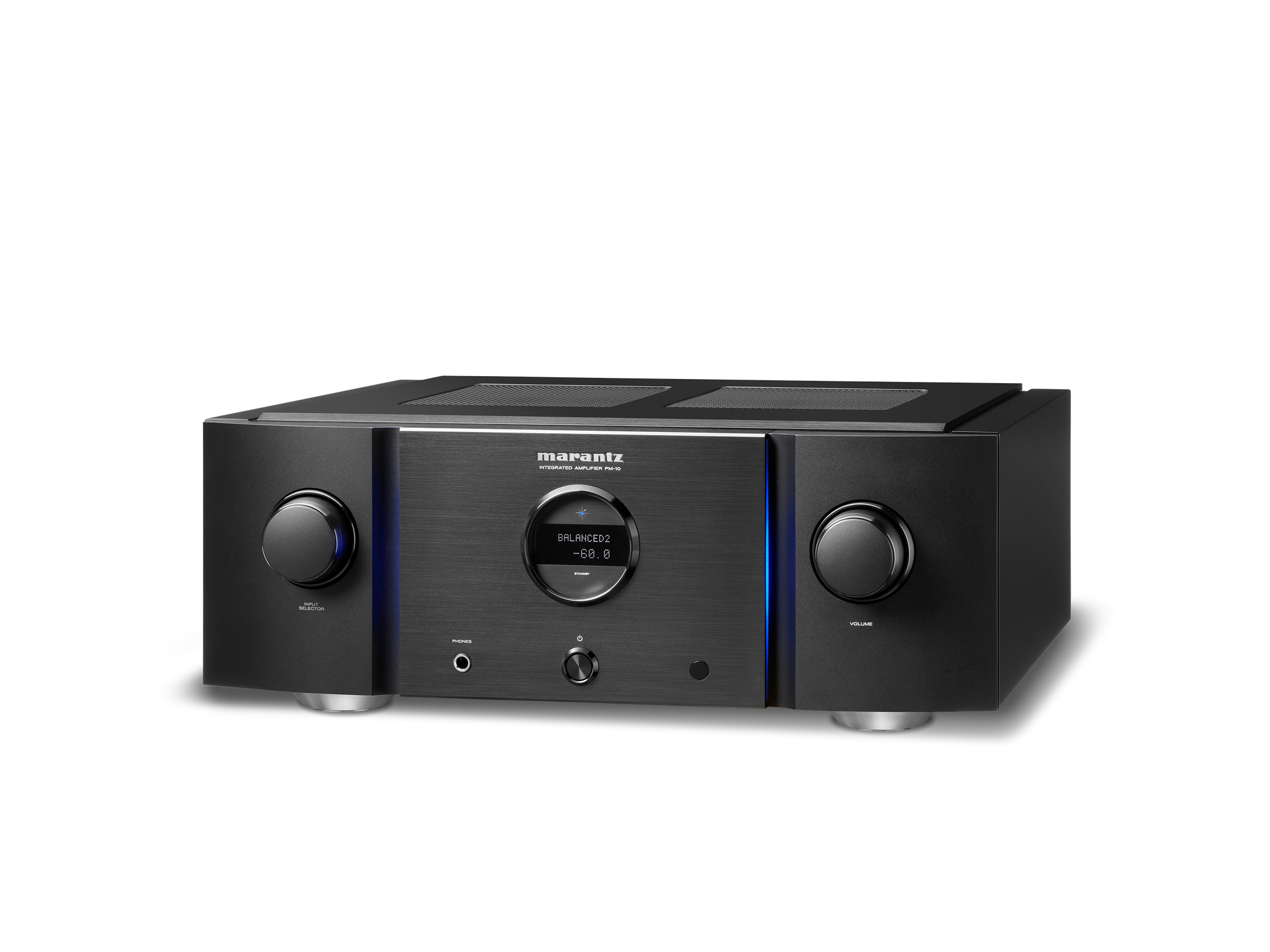 Side view of Marantz PM-10