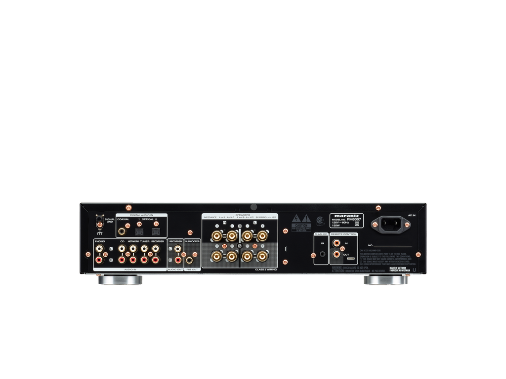 Rear view of Marantz PM-6007