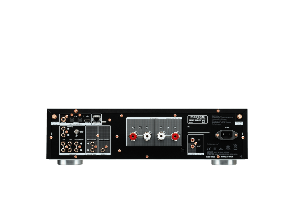 Rear view of Marantz PM7000N