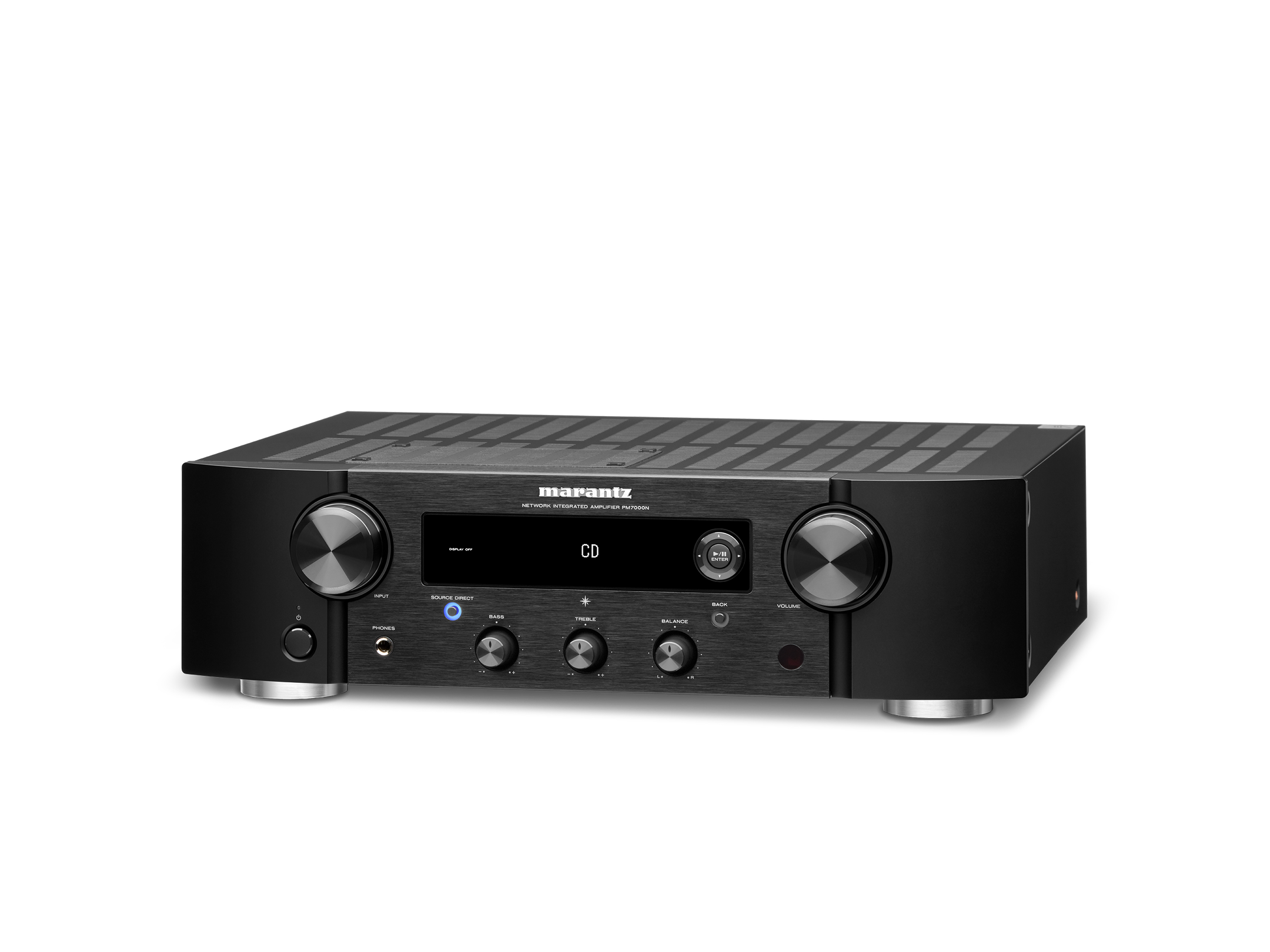 Side view of Marantz PM7000N