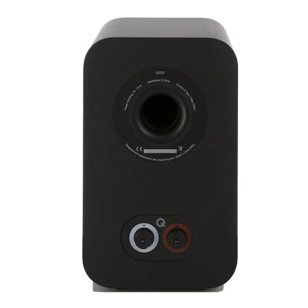 Rear view of Q Acoustics 3020i