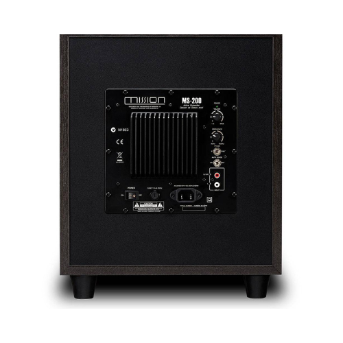 Mission MS-200- Active Subwoofer - Black
