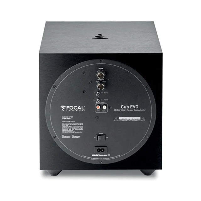 Rear view of Focal-Cub Evo